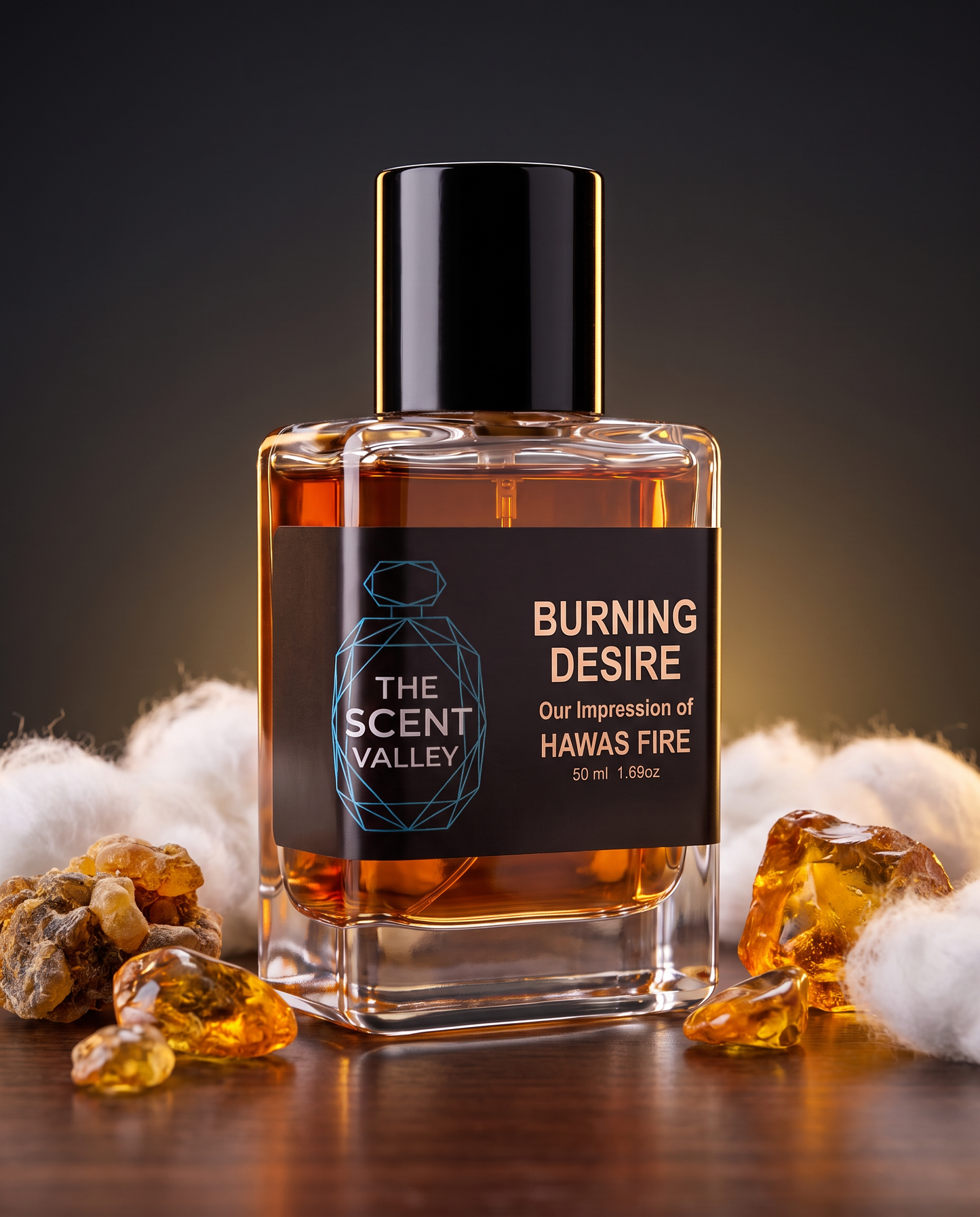 Burning Desire - impression of Hawas Fire | The Scent Valley Pakistan