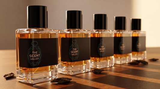 Best long-lasting perfumes in Pakistan — The Scent Valley impressions with oud and leather