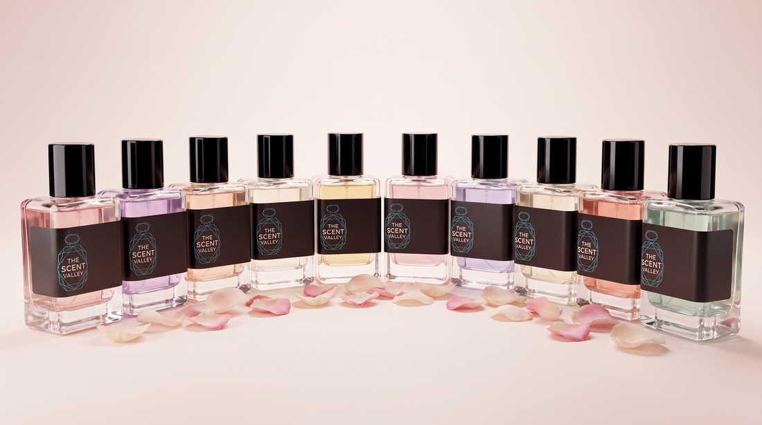 Top 10 perfumes for women in Pakistan: a lineup of The Scent Valley impression perfumes