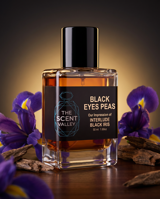 Black eyes peas - impression of Interlude Black Iris | The Scent Valley Pakistan