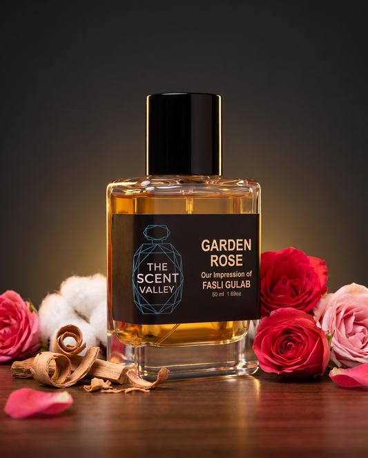 Garden Rose - impression of Fasli Gulab | The Scent Valley Pakistan