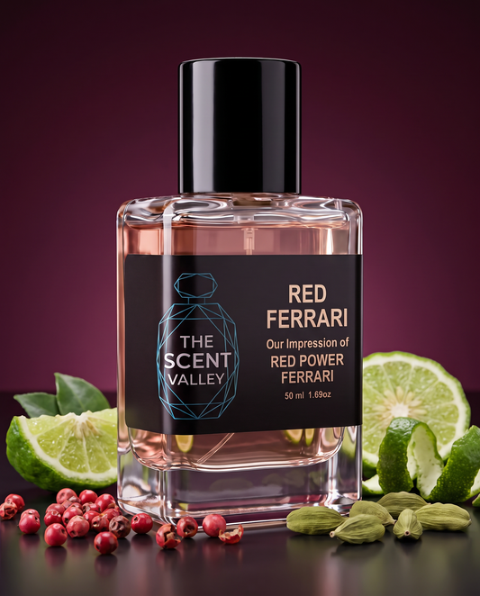 Red Ferrari - impression of Red Power Ferrari | The Scent Valley Pakistan