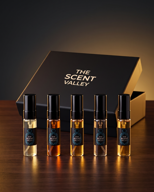 Men's Discovery Set - 5 tester impression perfumes in 3ml vials | The Scent Valley Pakistan