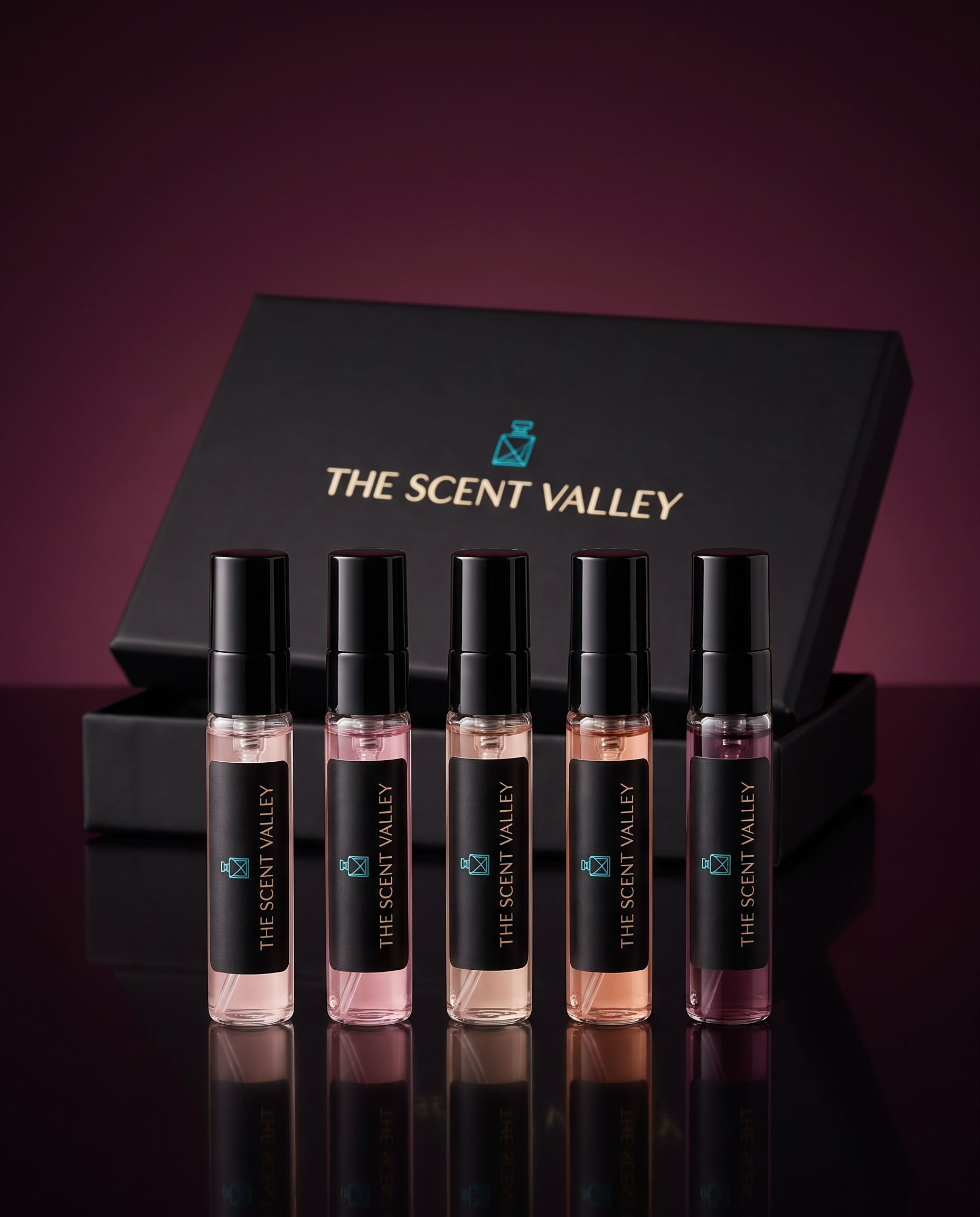 Women's Discovery Set - 5 tester impression perfumes in 3ml vials | The Scent Valley Pakistan