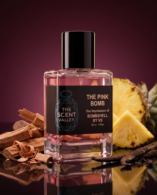 The Pink Bomb - impression of Bombshell by VS | The Scent Valley Pakistan