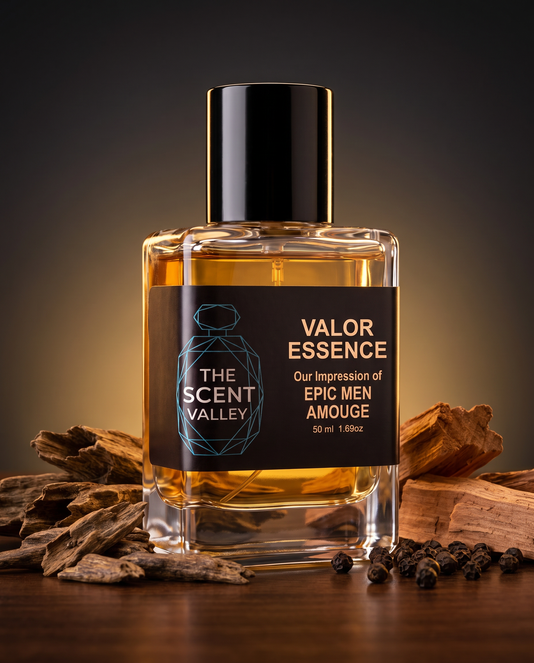 Valor essence - impression of Epic Men Amouge | The Scent Valley Pakistan