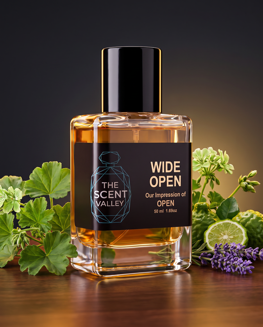 Wide Open - impression of Open | The Scent Valley Pakistan